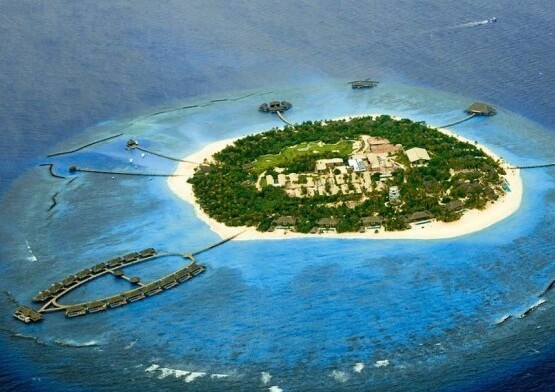 Aerial View @ Velaa Private Island Resort Maldives